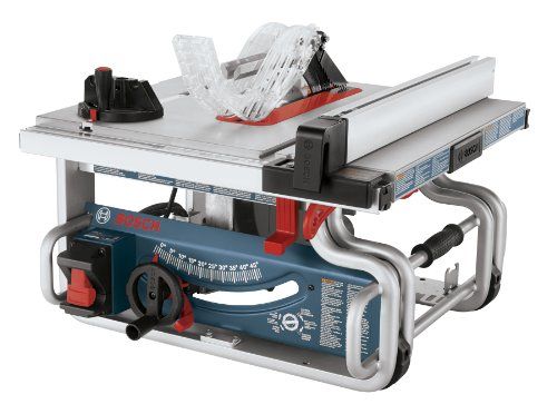Bosch 10-Inch Portable Jobsite Table Saw GTS1031 with One-Handed Carry Handle