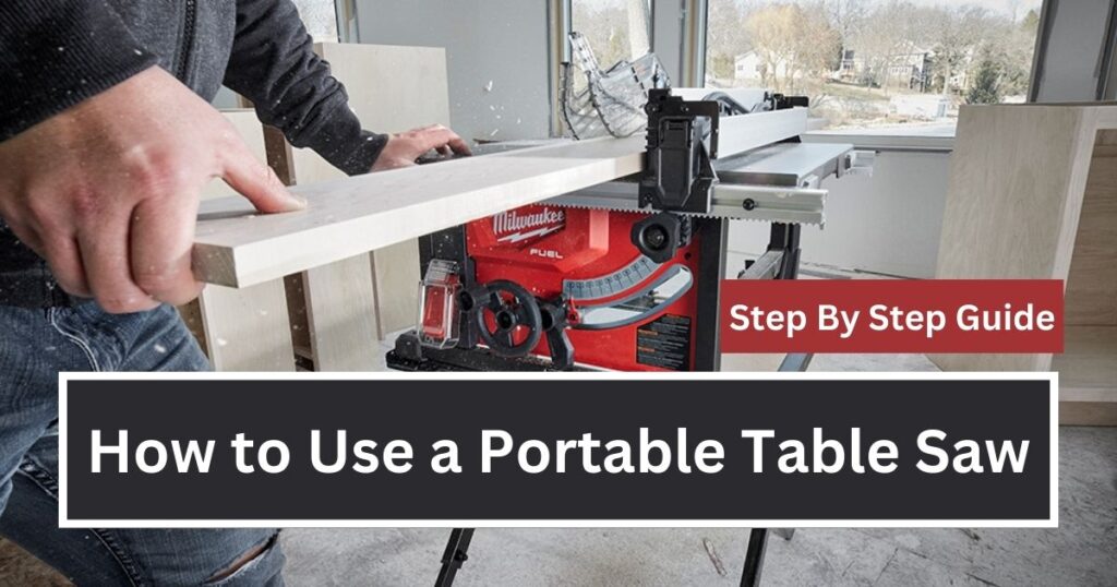 How to Use a Portable Table (Step by step guide)