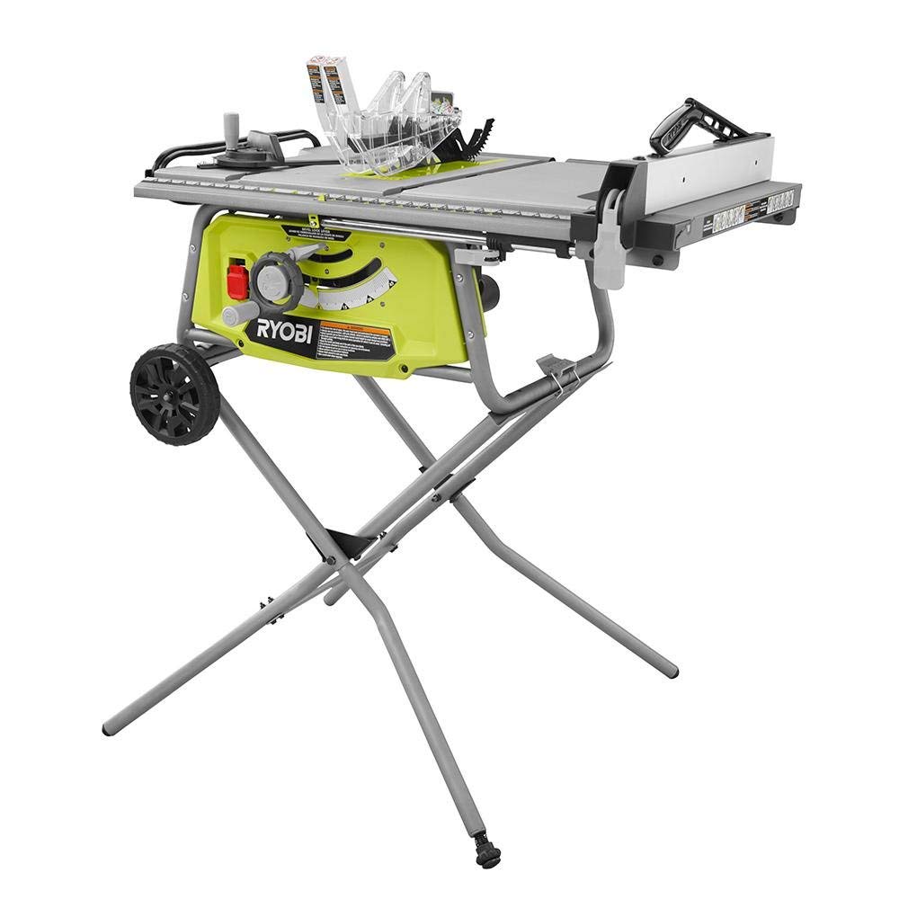 Ryobi 10 in. Table Saw with Folding Stand